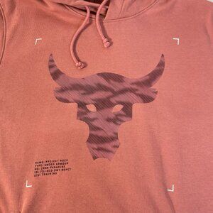 Under Armour Project Rock Short-Sleeve Hoodie – Size LG